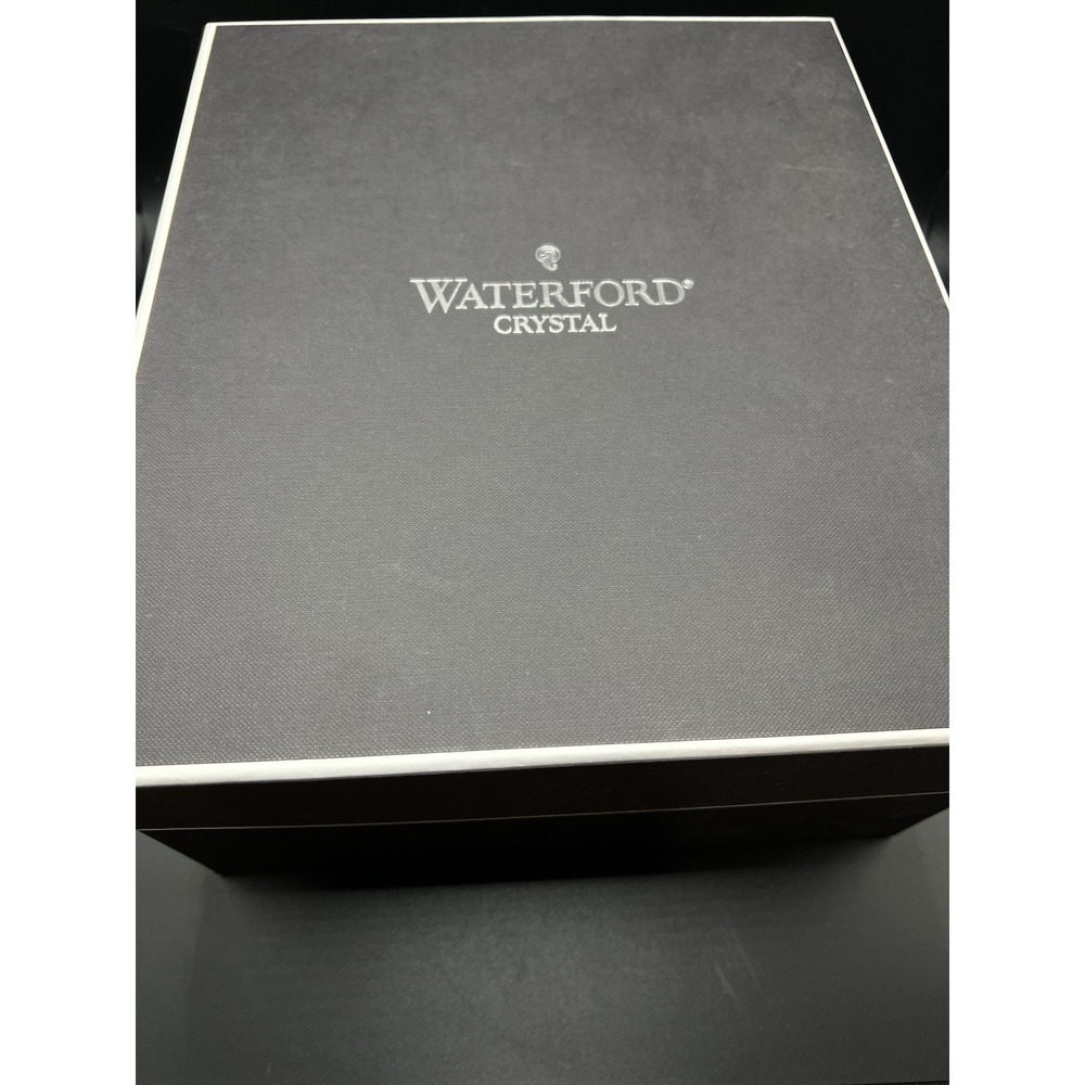 Lismore Essence Crystal by Waterford pair of Water Goblet w/box Mint - Picture 6 of 7
